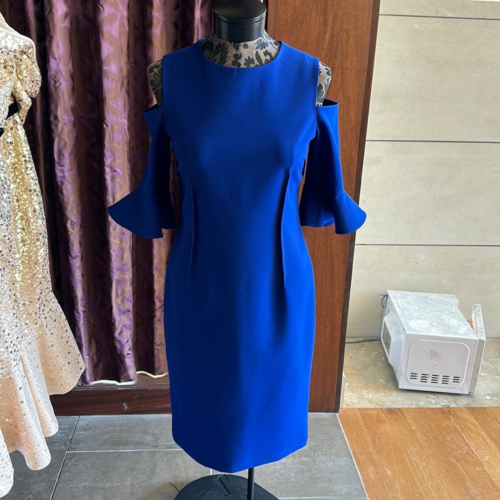 Royal Blue Rickie Freeman Teri Jon Dress
